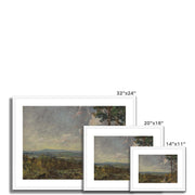 Hampstead Heath Looking Towards Harrow Framed & Mounted Print