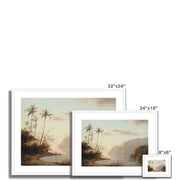 A Creek in St. Thomas Framed & Mounted Print