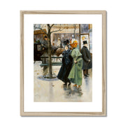 On the Boulevards Framed & Mounted Print