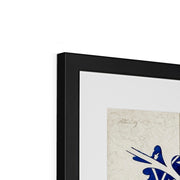 Watercolour for Printed Fabric Design: Wey Famous Artwork Framed & Mounted Print