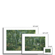 Edge of the Woods Near L'Hermitage, Pontoise Framed & Mounted Print