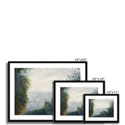 The Auvers Valley on the Oise River Framed & Mounted Print