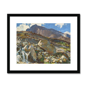 Simplon Pass Framed & Mounted Print