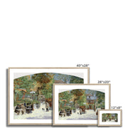 At the Chalet du Chateau de Madrid, in the Bois de Boulogn Framed & Mounted Print