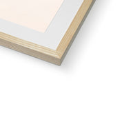 Blue Gray Violet Wheel (from series, the Mathematical Basis of the Arts) Framed & Mounted Print