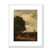 Spring Plowing near East Burgholt, unidentified (British) Framed & Mounted Print