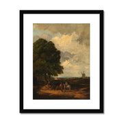 Spring Plowing near East Burgholt, unidentified (British) Framed & Mounted Print