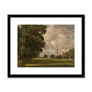 Salisbury Cathedral from Lower Marsh Close Framed & Mounted Print