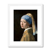Girl with a Pearl Earring Framed & Mounted Print