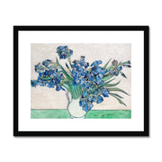 Irises (1890) Framed & Mounted Print
