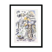 Design for Urne Buriall–Ghosts Framed & Mounted Print