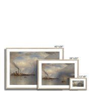 Storm King on the Hudson Framed & Mounted Print