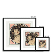 Stained Glass Window for the Facade of the Fouquet Boutique 2 Framed & Mounted Print