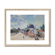 Street in Moret Framed & Mounted Print