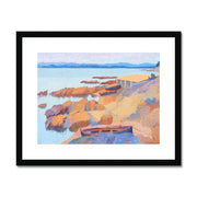 Calanque des Antibois Framed & Mounted Print