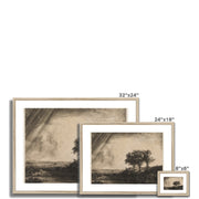 The Three Trees Framed & Mounted Print