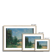 Sahurs Meadows in Morning Sun Framed & Mounted Print