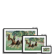At the Races Framed & Mounted Print