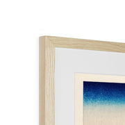 The ukiyo-e illustration, Camellia and Nightingale Framed & Mounted Print