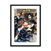Rori Hakucho Chojun Framed & Mounted Print