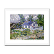 Houses at Auvers Framed & Mounted Print