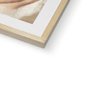 Splashing Figure Framed & Mounted Print