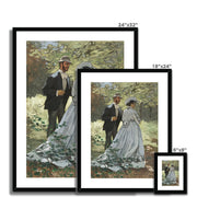 Bazille and Camille Framed & Mounted Print