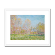 Spring in Giverny Framed & Mounted Print