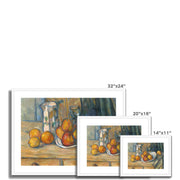 Still Life with Milk Jug and Fruit Framed & Mounted Print