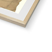 Portrait of a lady and three hand studies Framed & Mounted Print