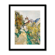 The House of Dr. Gachet in Auvers-sur-Oise Framed & Mounted Print