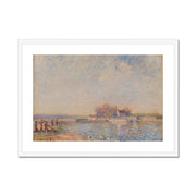 Saint Mammès–Loing Canal (Saint Mammès–Canal du Loing) Framed & Mounted Print