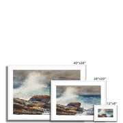 Incoming Tide, Scarboro, Maine  Framed & Mounted Print