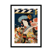 One of the portrait from the collection of portraits, Portraits of Actor 3 Framed & Mounted Print