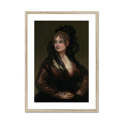 Portrait of Doña Isabel de Porcel Framed & Mounted Print