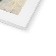 Pink and White Flowers in a Vase Framed & Mounted Print