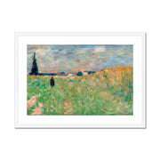 A Summer Landscape Framed & Mounted Print