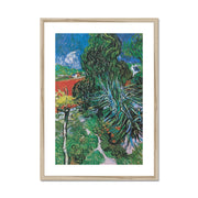 Doctor Gachet's Garden in Auvers Framed & Mounted Print