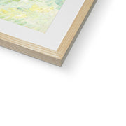 Green Wheat Fields, Auvers Framed & Mounted Print