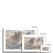 Cloud Framed & Mounted Print
