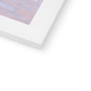 Haystacks (Effect of Snow and Sun) Framed & Mounted Print