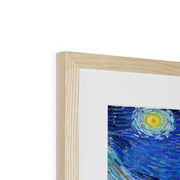 The Starry Night Framed & Mounted Print