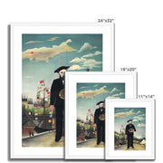 Myself: Portrait – Landscape Framed & Mounted Print