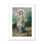 The Marquesa de Pontejos Framed & Mounted Print
