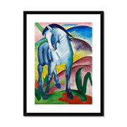 Blue Horse I Framed & Mounted Print