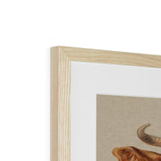 Two Studies of Cattle Framed & Mounted Print