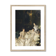 The Wyndham Sisters: Lady Elcho, Mrs. Adeane, and Mrs. Tennant Framed & Mounted Print