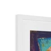 Woman in the Green Blouse Framed & Mounted Print