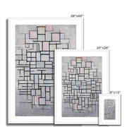 Composition No IV Framed & Mounted Print