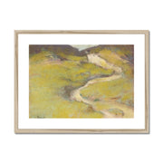 Pathway in a Field Framed & Mounted Print
